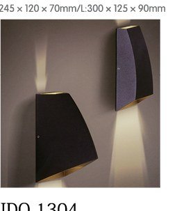 Wedge Wall Light COB 2 × 3W